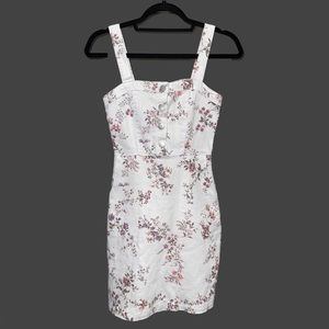 Spring/Summer Denim Floral Print Dress
